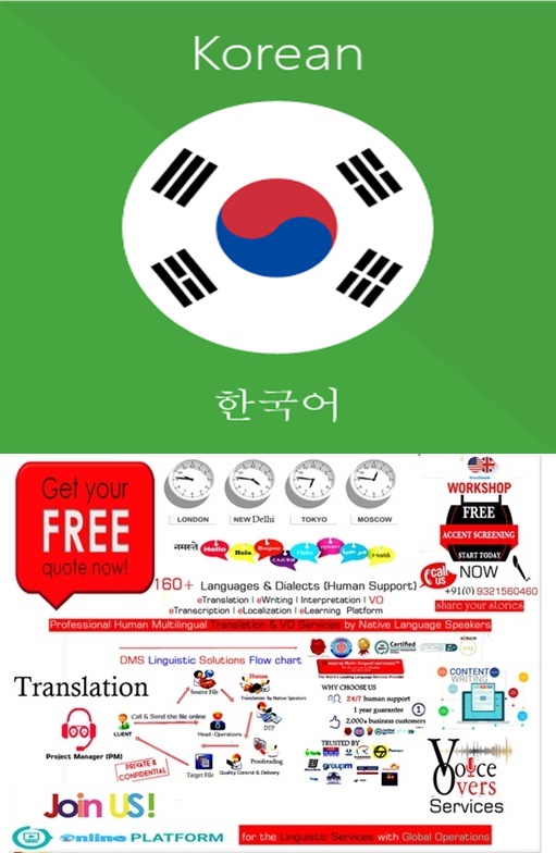 Certified Korean Language Translators I Korean Language Translators