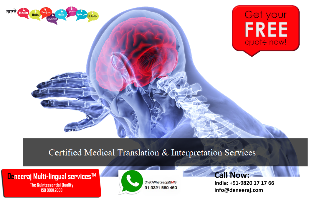 Medical Translation Services India I Medical Interpretation Services in